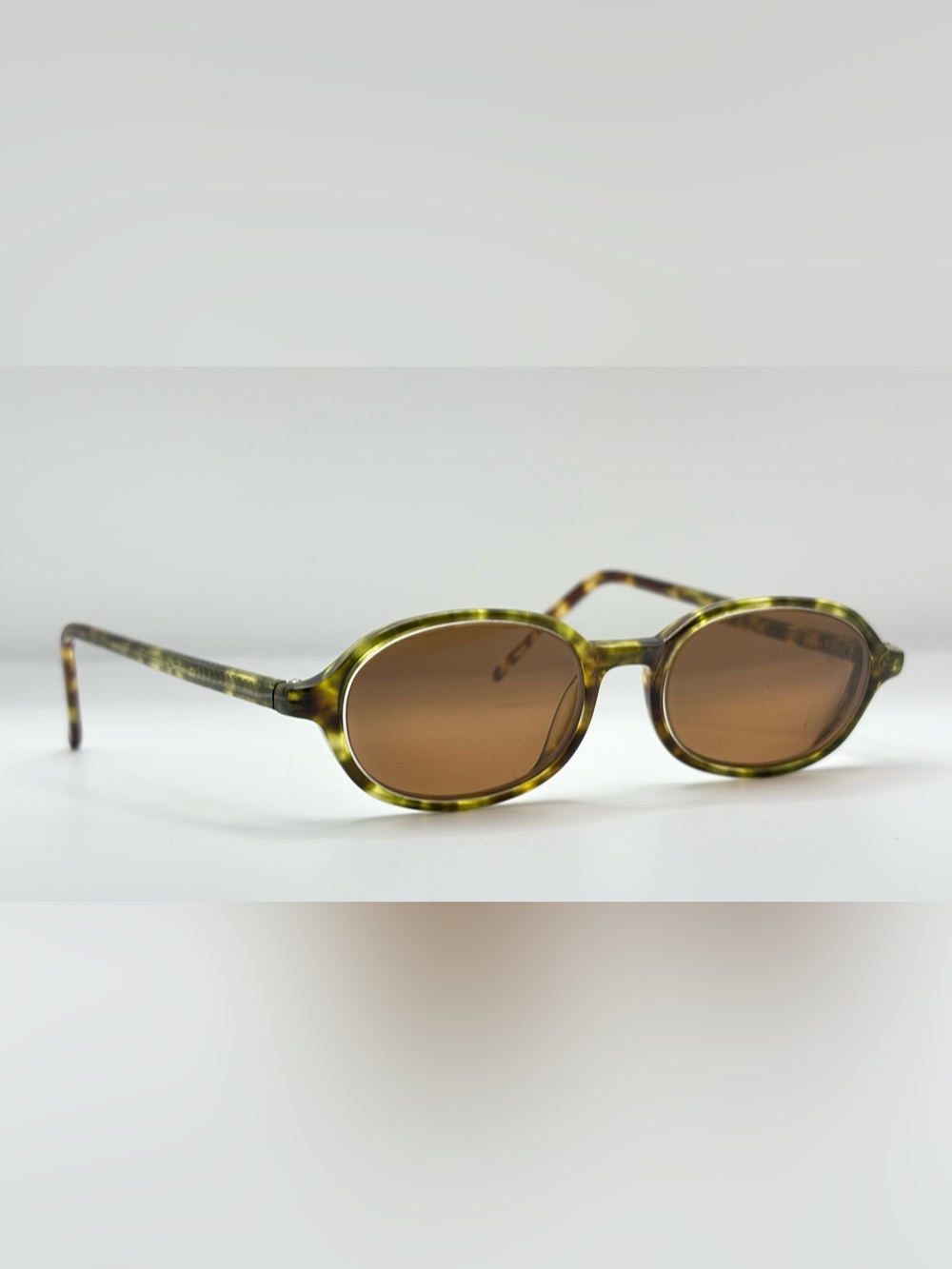 Tortoise Oval Sunglasses Frames Only